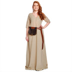 Product image Medieval Leather Belt Pouch Udo brown