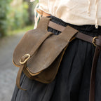 Product image Medieval Leather Belt Pouch Udo brown