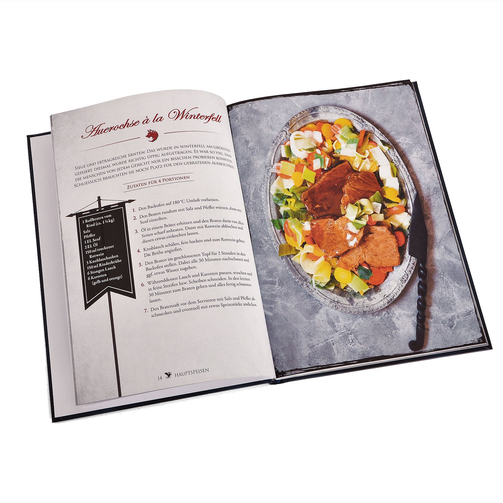 Product image The unofficial cookbook for Game of Thrones