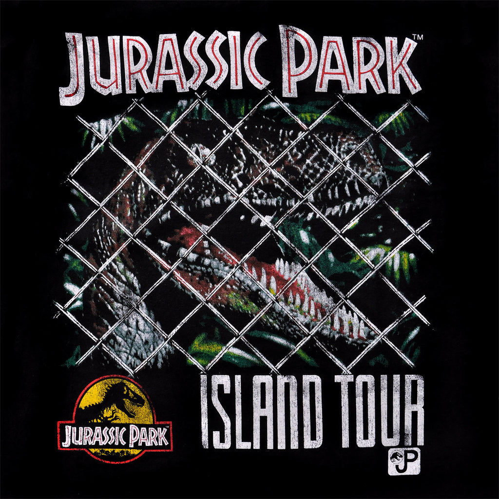 Product image Jurassic Park - Island Tour T-Shirt Black