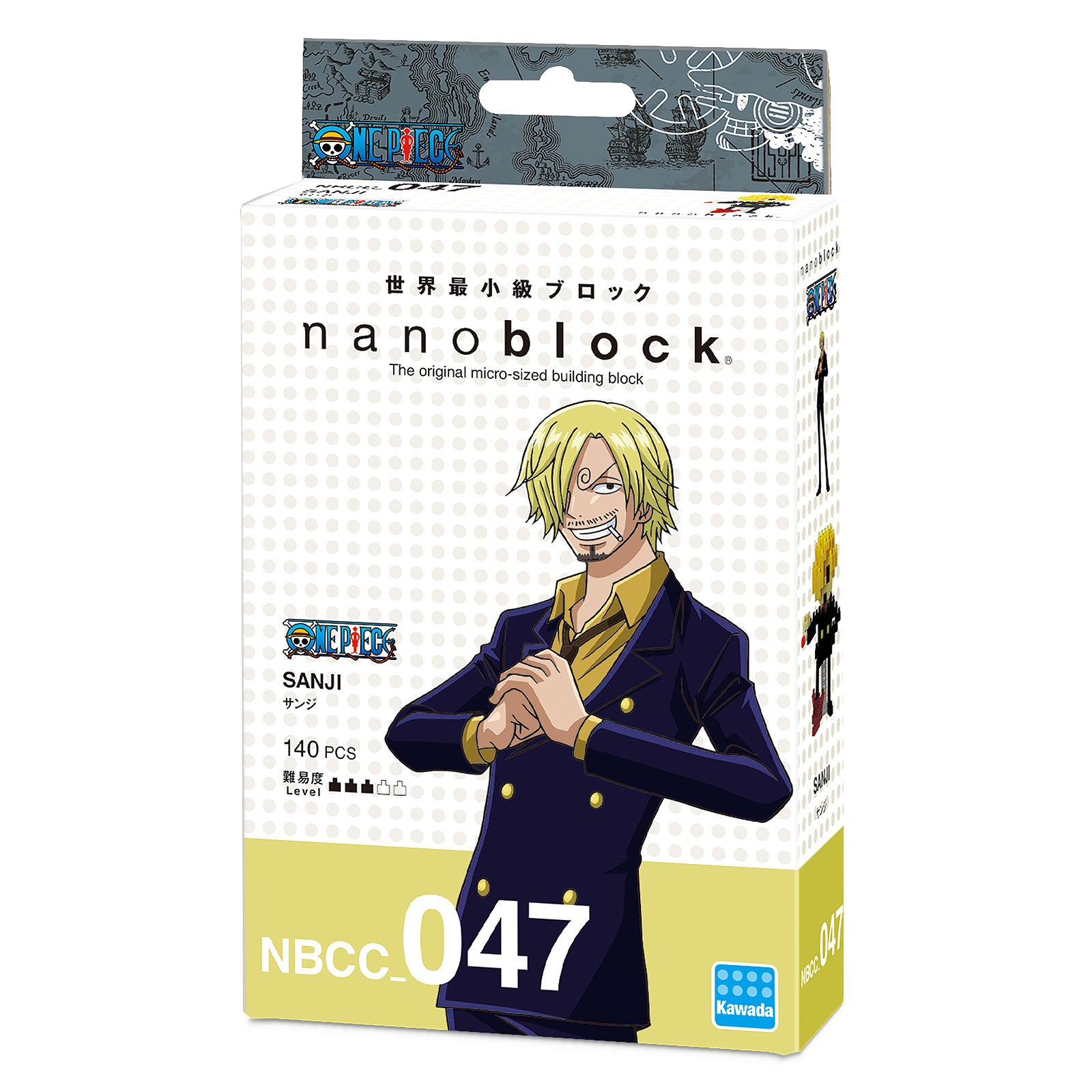 Product image One Piece - Sanji nanoblock Mini Construction Figure
