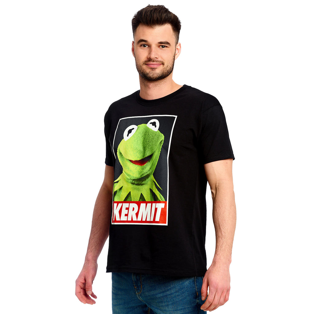 Product image Muppets - Kermit Poster T-Shirt Black