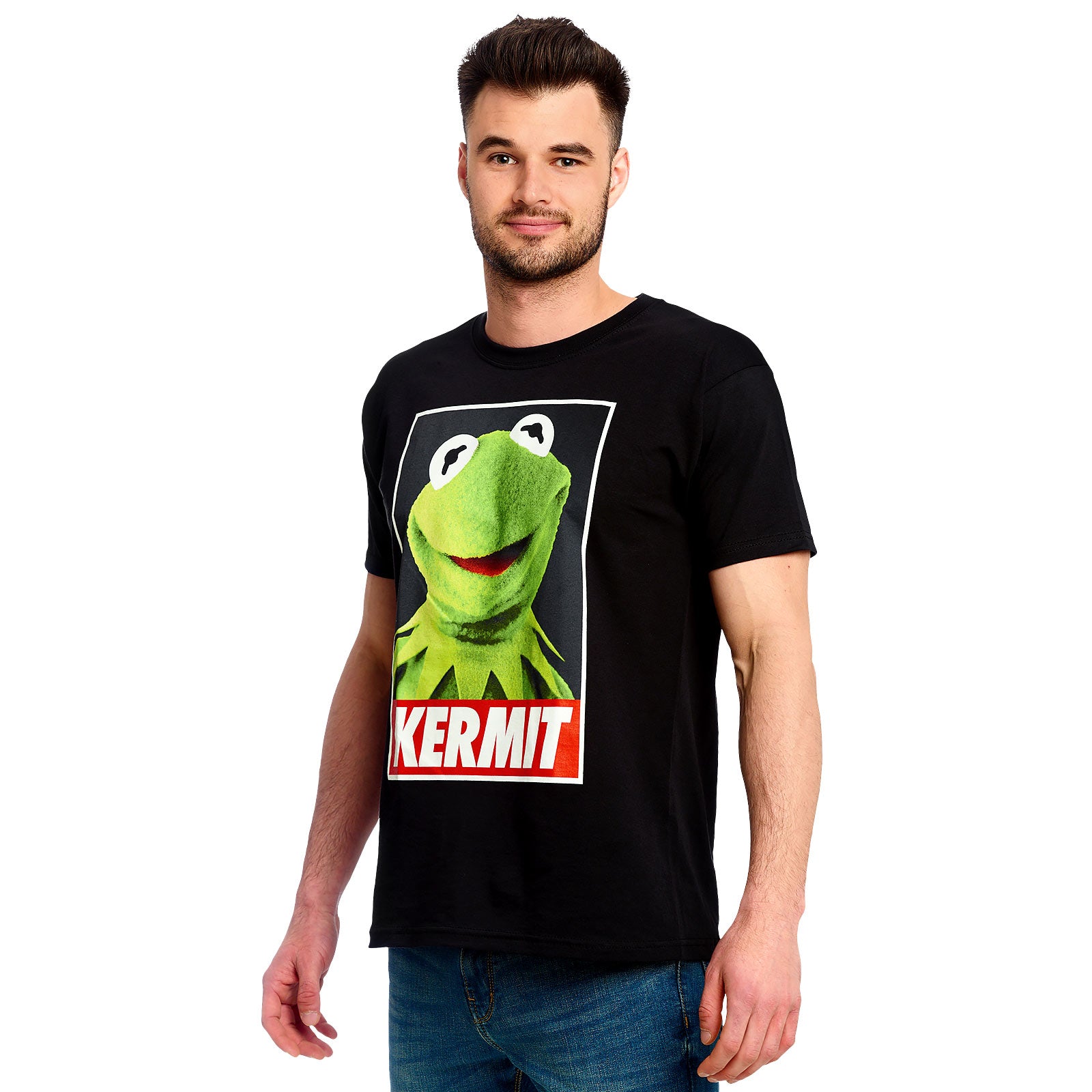 Product image Muppets - Kermit Poster T-Shirt Black