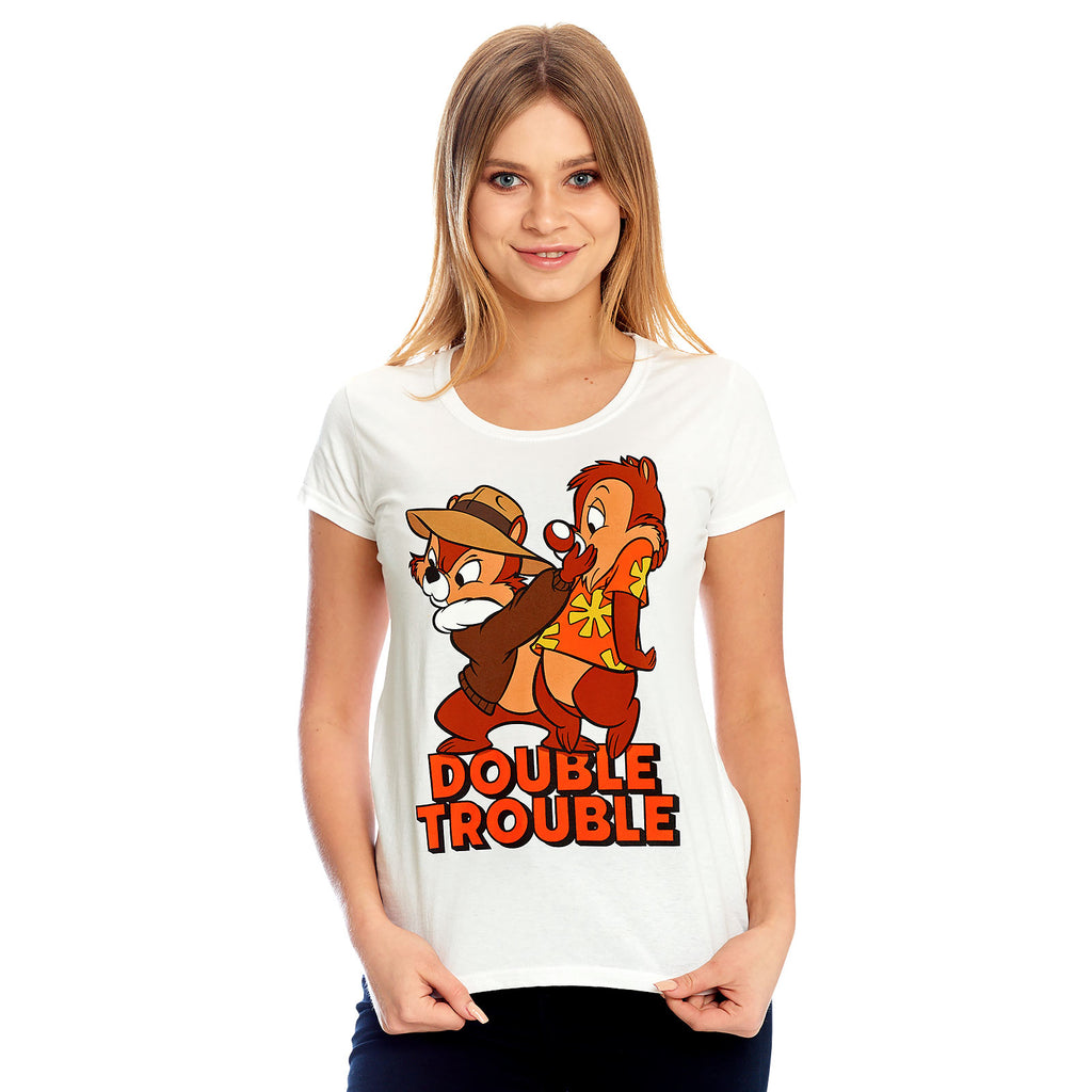 Product image Chip and Dale - Double Trouble Women's T-Shirt White