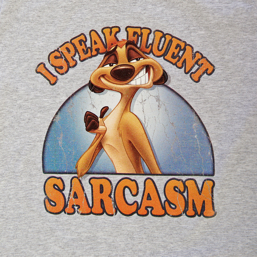Product image The Lion King - Timon Sarcasm Women's T-Shirt Grey