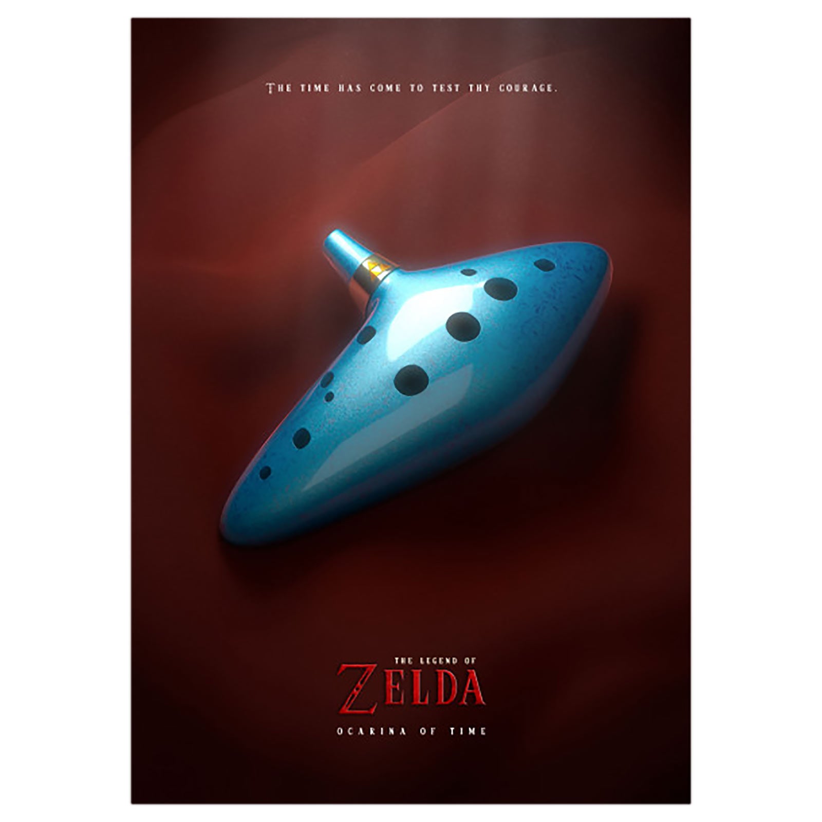 Product image Ocarina of Time Metal Poster for Zelda Fans