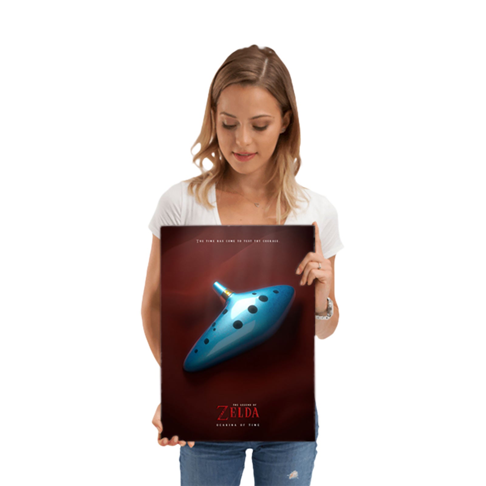 Product image Ocarina of Time Metal Poster for Zelda Fans