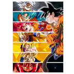 Product image Goku Metal Poster for Dragon Ball Fans