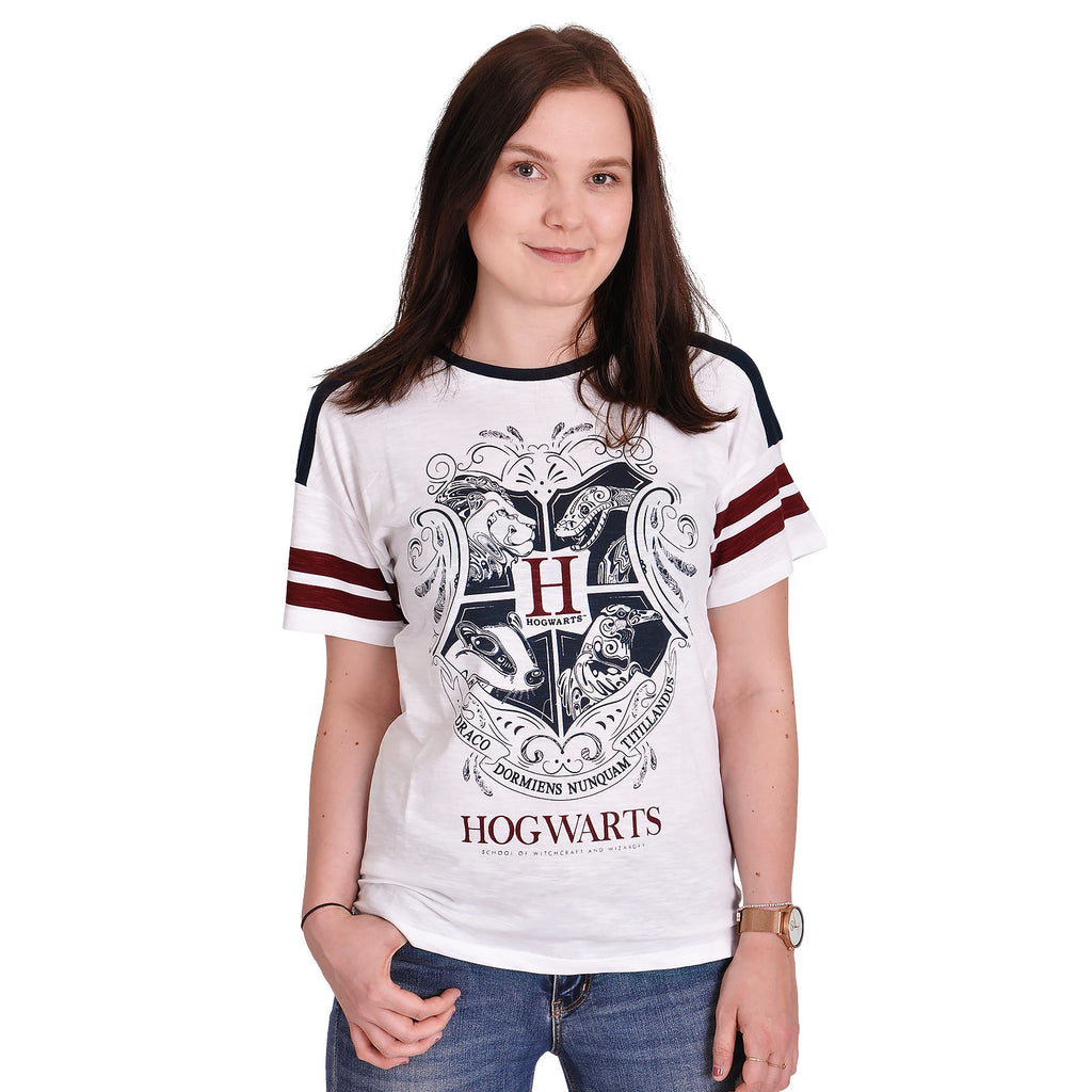 Product image Harry Potter - Hogwarts Crest Women's T-Shirt White