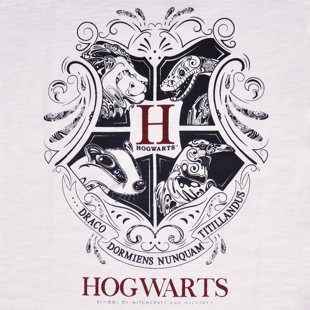 Product image Harry Potter - Hogwarts Crest Women's T-Shirt White
