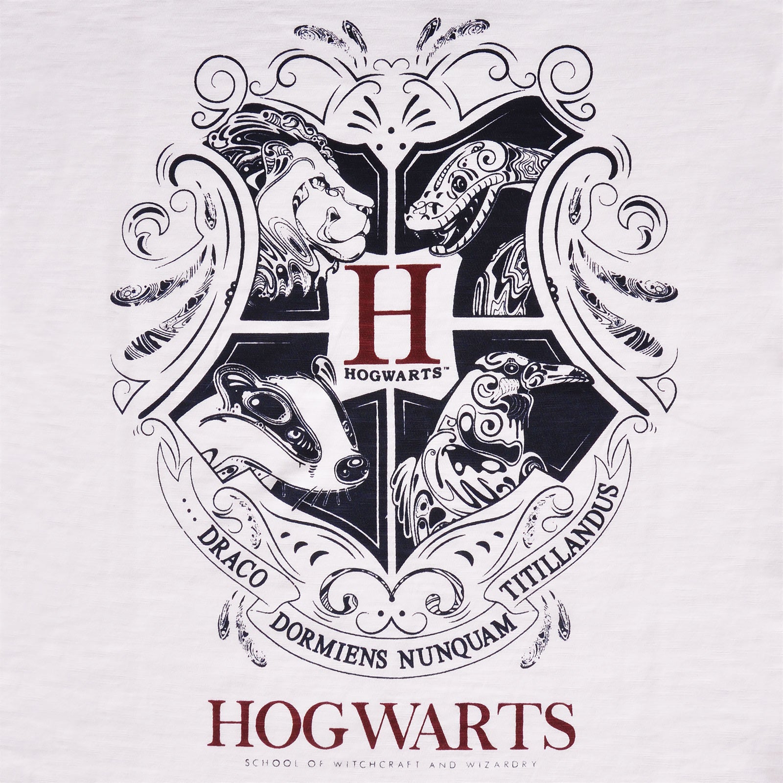 Product image Harry Potter - Hogwarts Crest Women's T-Shirt White