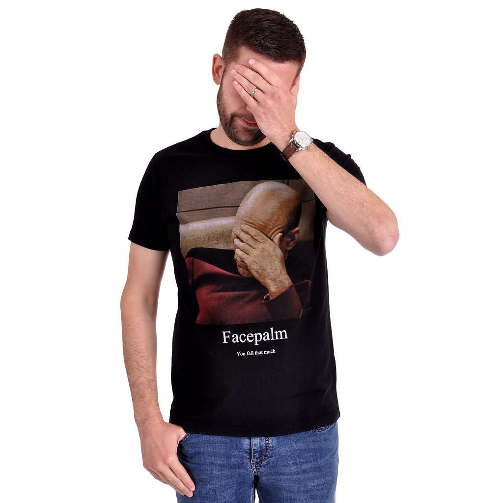 Product image Star Trek - Picard Facepalm T-Shirt Black