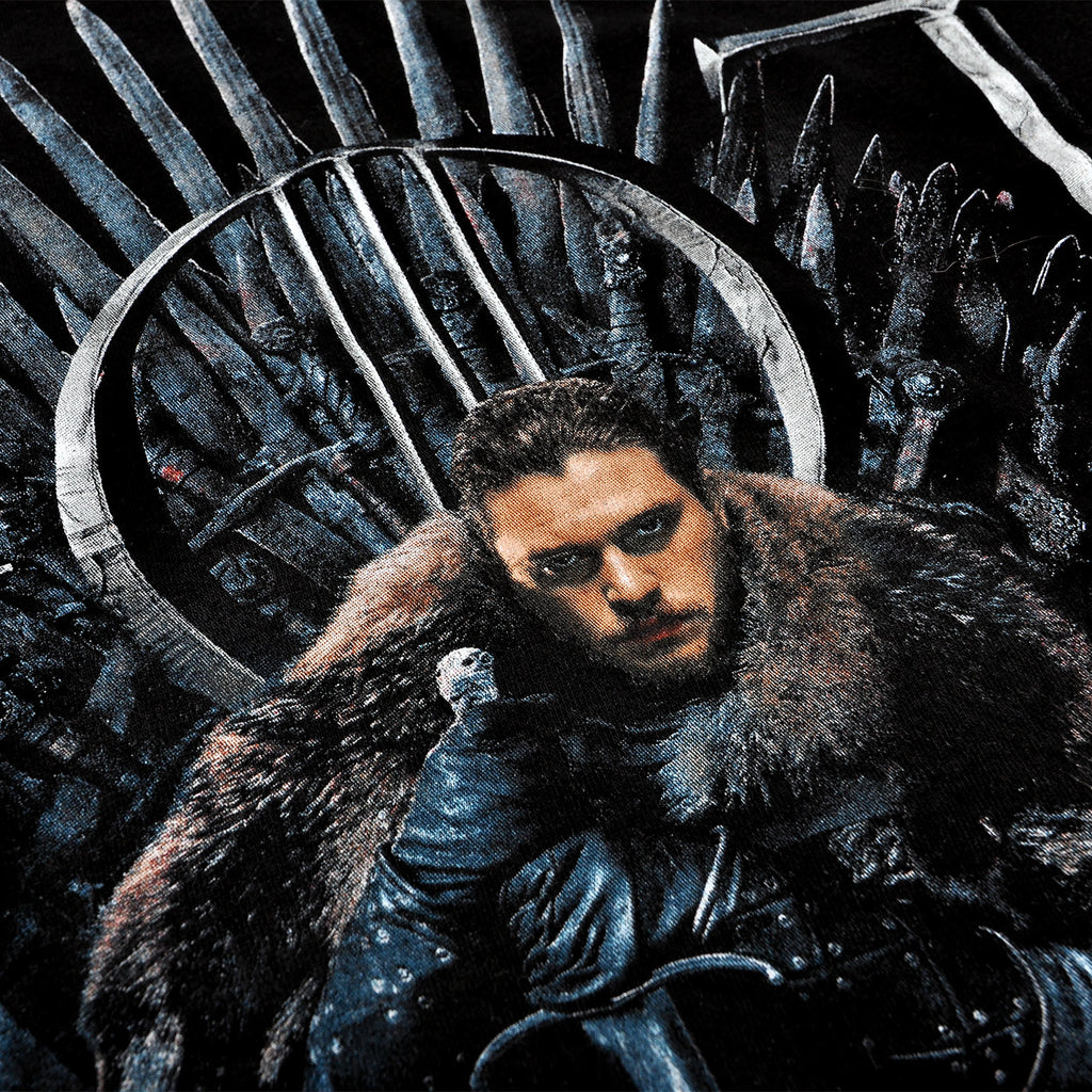 Product image Game of Thrones - Jon Snow For The Throne T-Shirt black