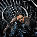 Product image Game of Thrones - Jon Snow For The Throne T-Shirt black