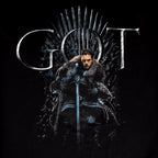 Product image Game of Thrones - Jon Snow For The Throne T-Shirt black