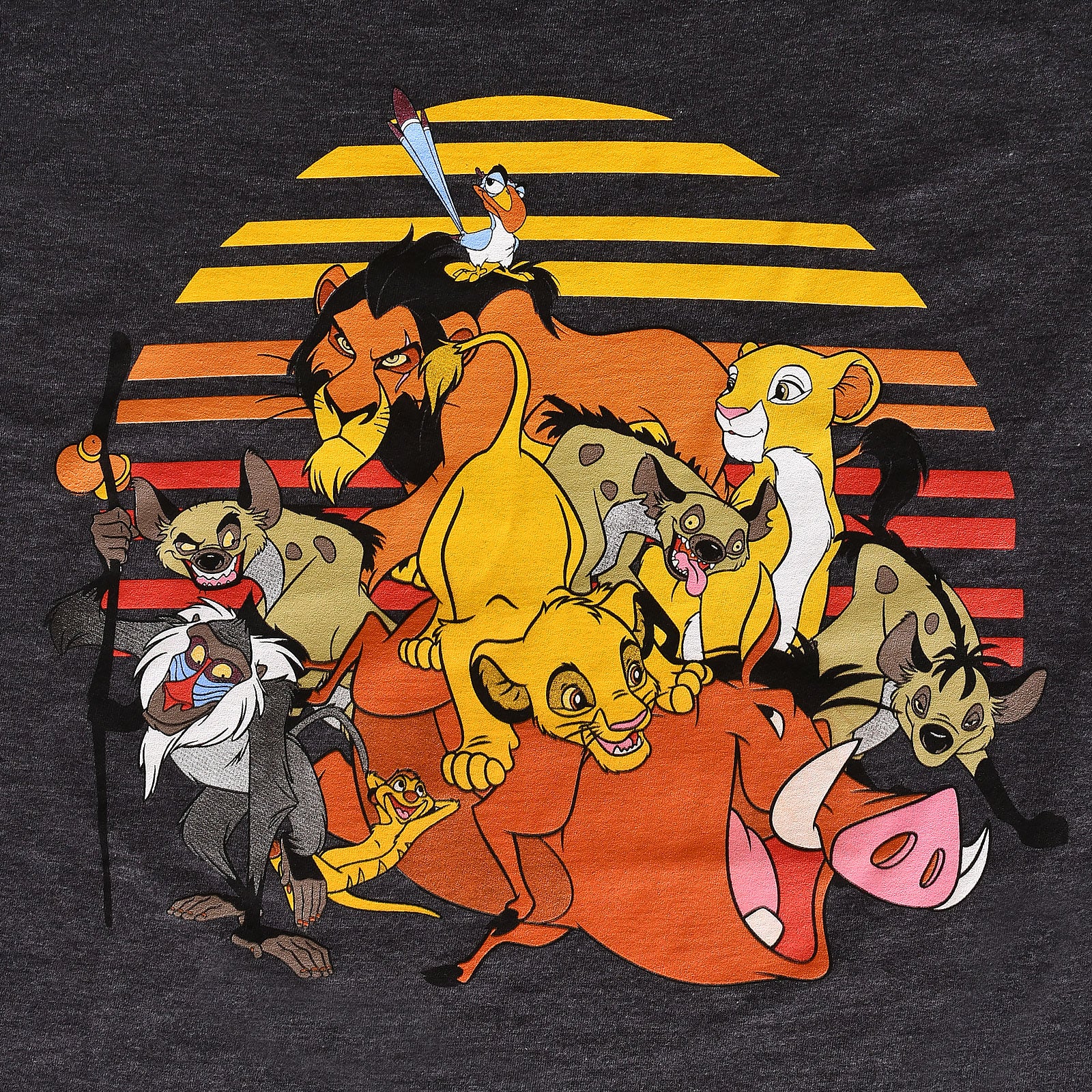 Product image The Lion King - Good or Evil T-Shirt grey