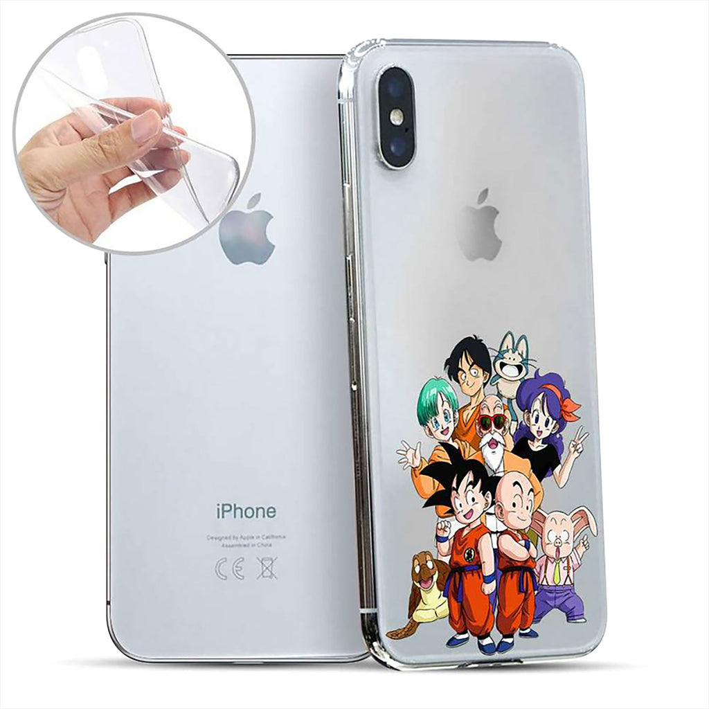 Product image Dragon Ball - Characters iPhone X / XS Phone Case Silicone Transparent