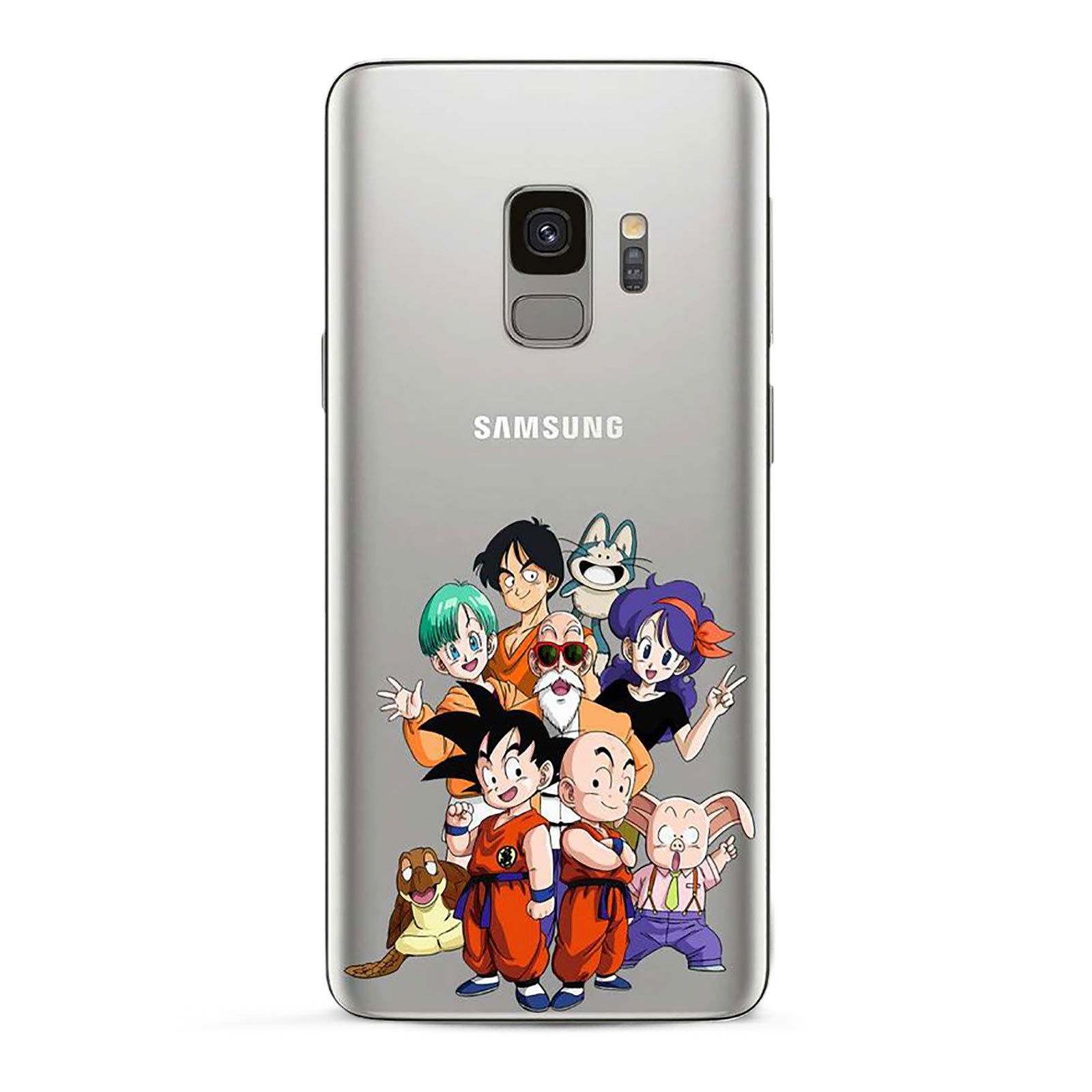 Product image Dragon Ball - Characters Samsung Galaxy S9 Phone Case Silicone Transparent
