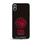 Product image Game of Thrones - Targaryen Crest iPhone X / XS Silicone Case Black