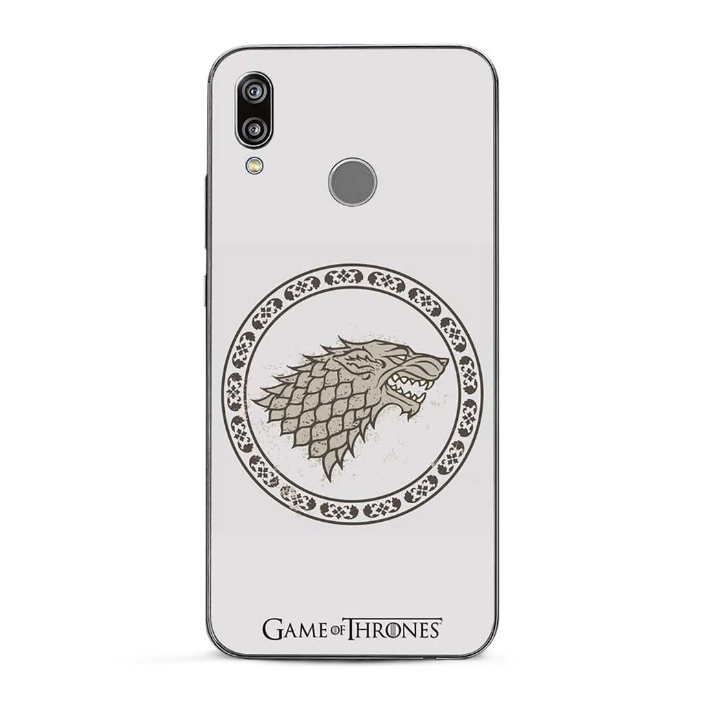 Product image Game of Thrones - Stark Crest Huawei P20 Lite Phone Case Silicone White