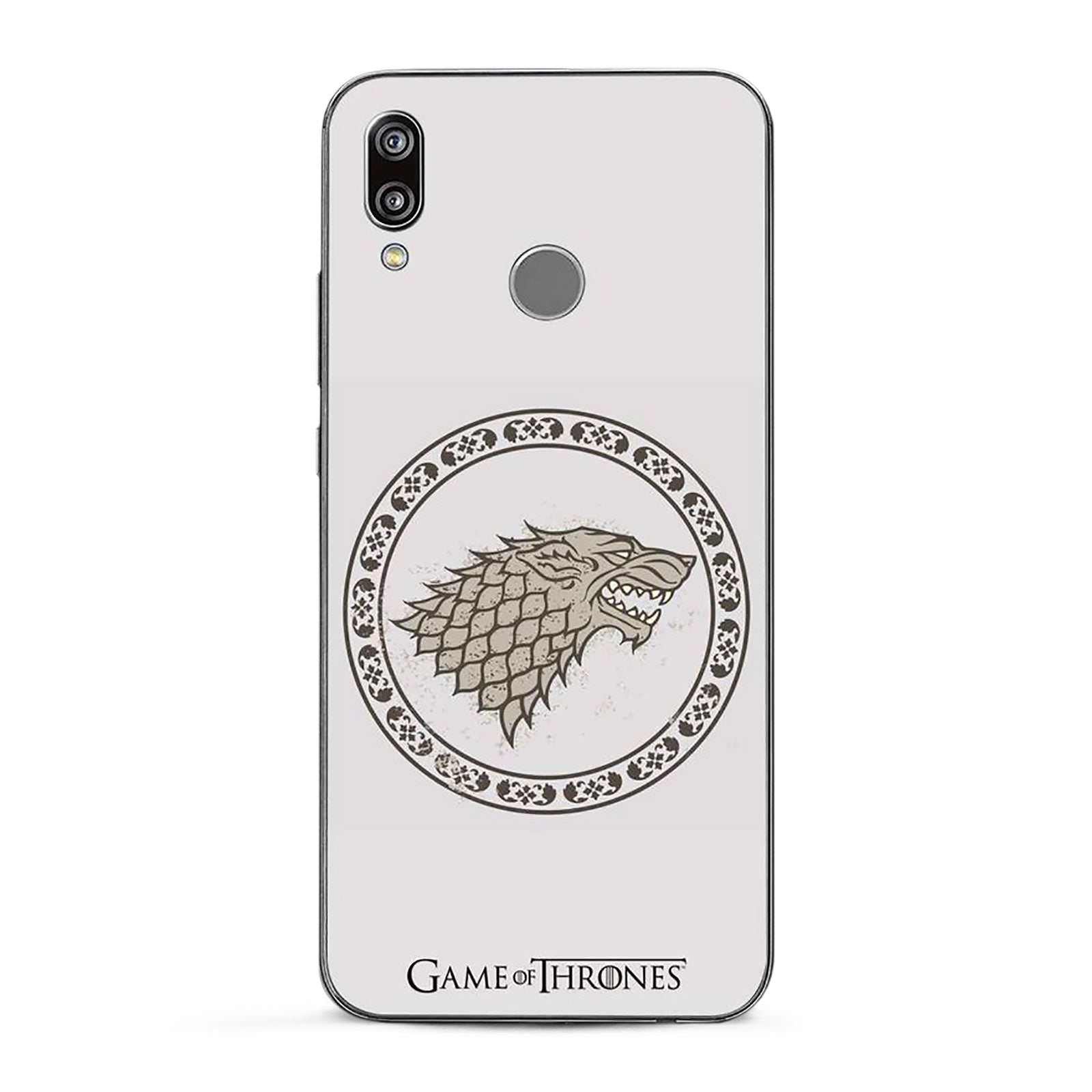 Product image Game of Thrones - Stark Crest Huawei P20 Lite Phone Case Silicone White