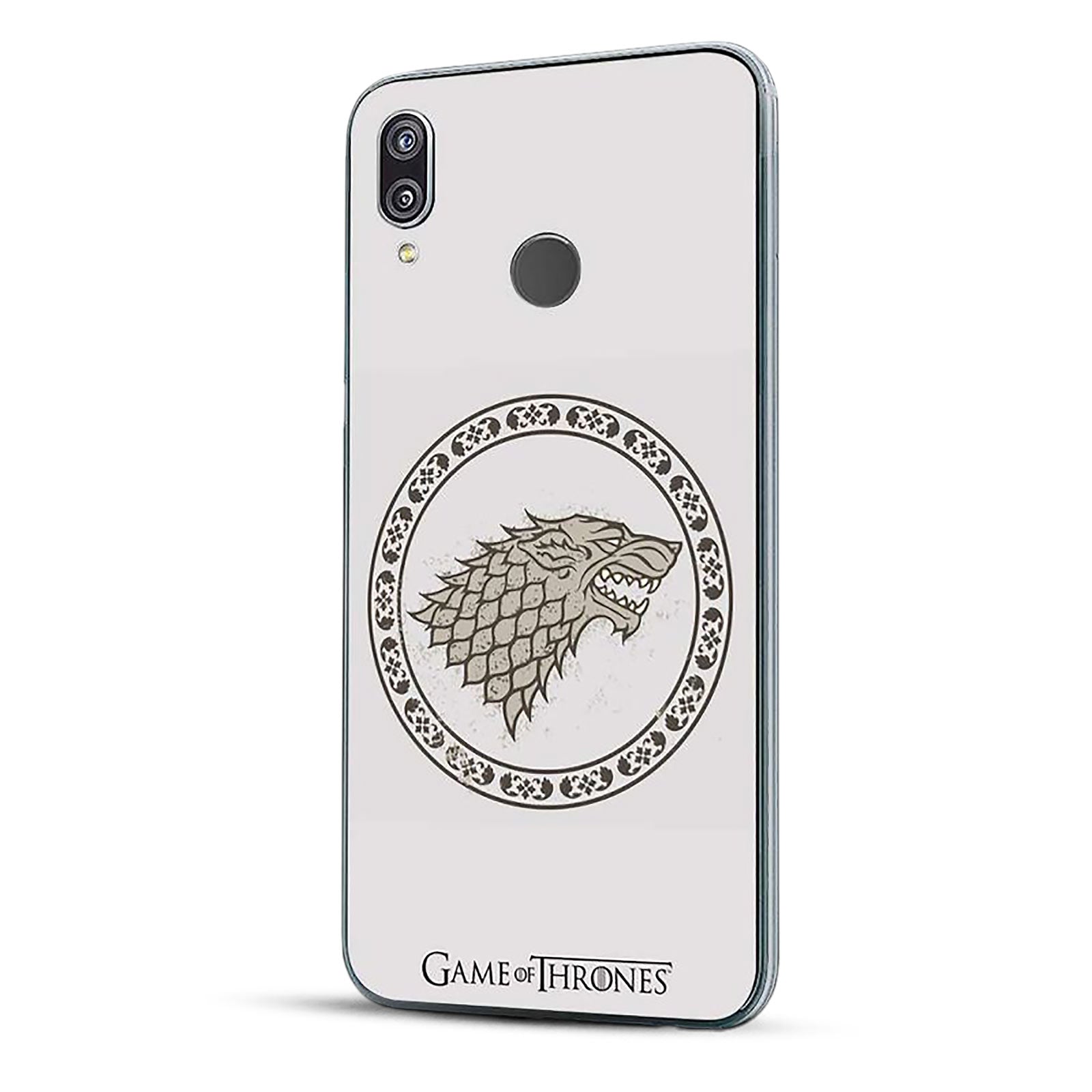 Product image Game of Thrones - Stark Crest Huawei P20 Lite Phone Case Silicone White