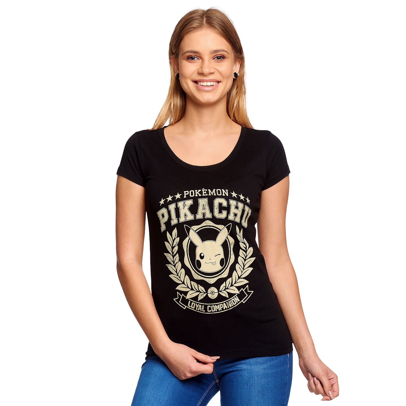 Product image Pokemon - Pikachu Loyal Companion Women's T-Shirt Black