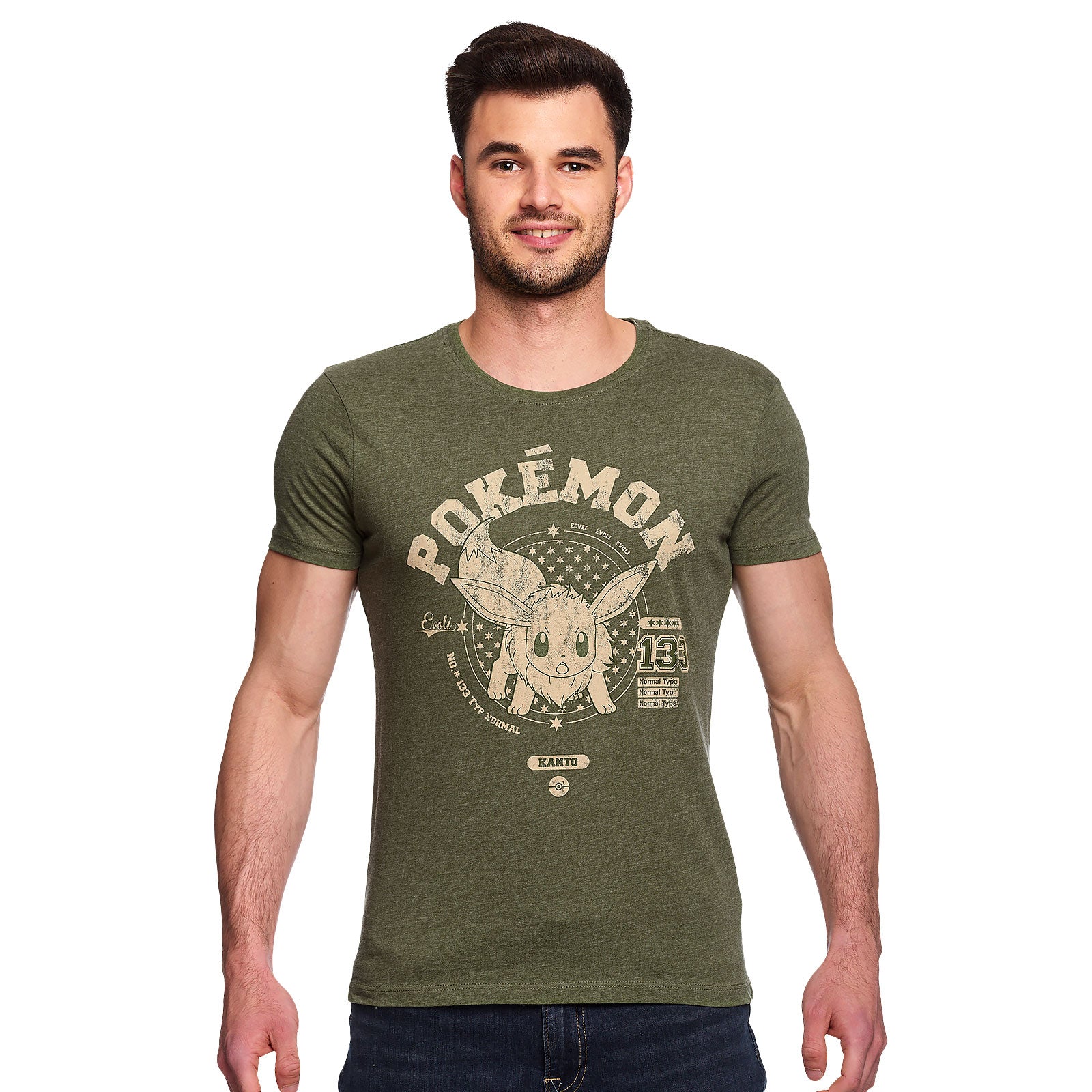 Product image Pokemon - Eevee T-Shirt green
