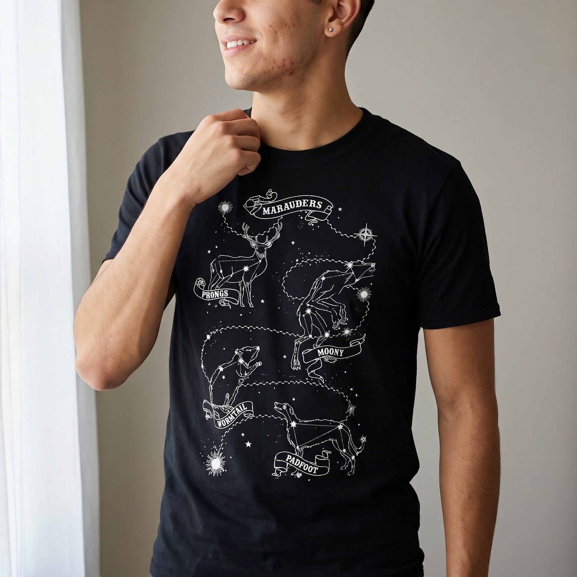Product image Harry Potter - Marauders Astrology T-Shirt Black