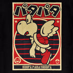 Product image Super Mario - Paratroopa Propaganda T-Shirt Black