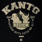 Product image Pokemon - Kanto Region Starter T-Shirt Black