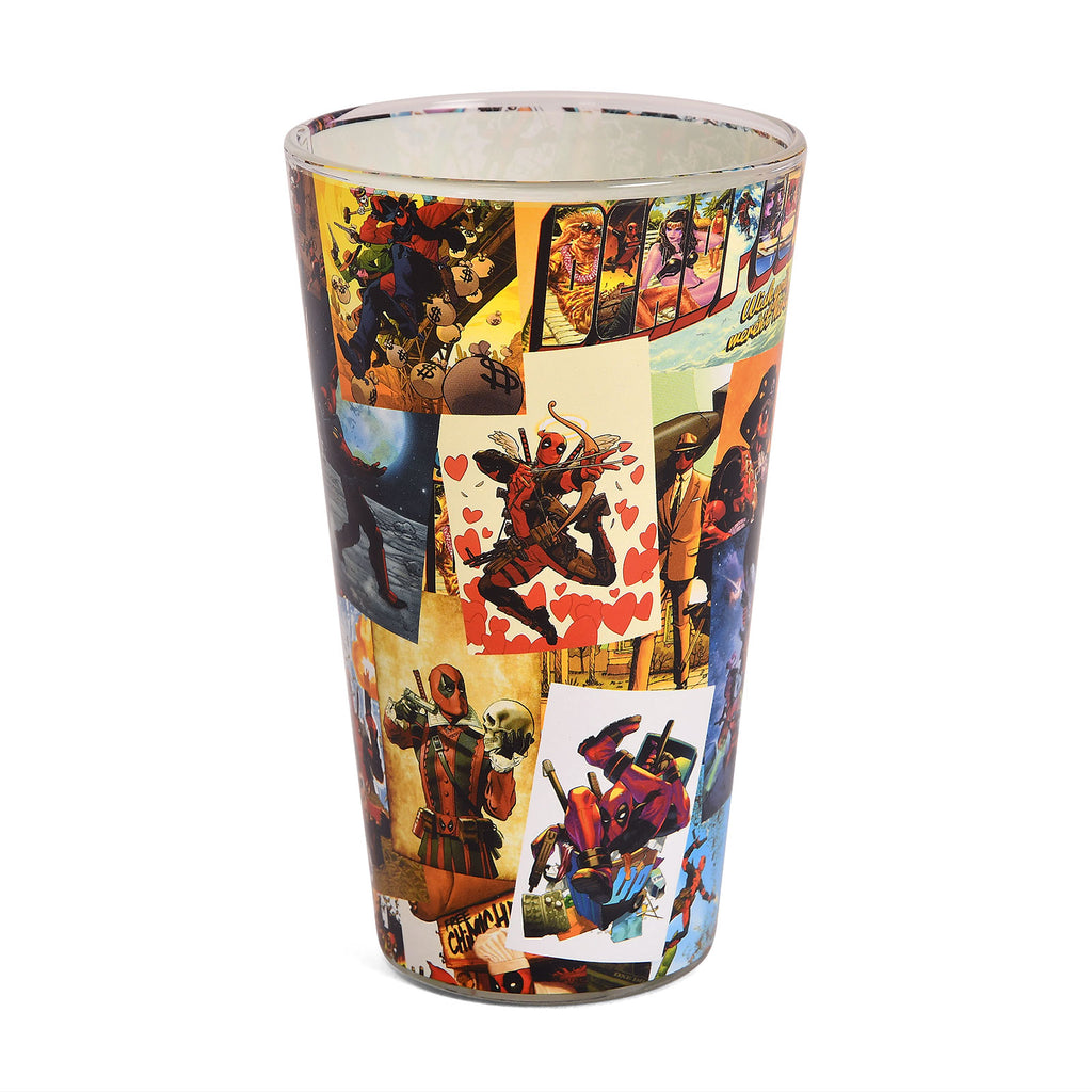 Product image Deadpool - Comic Collage Glass