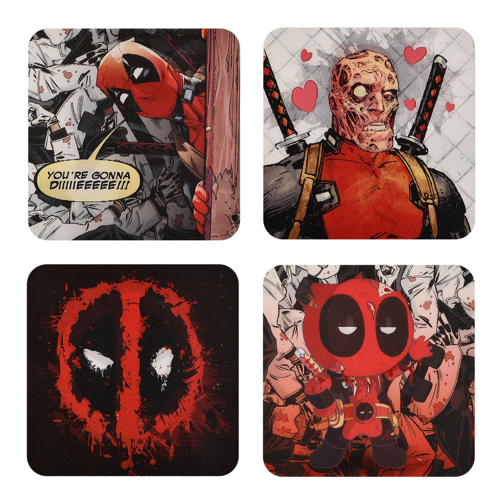 Product image Deadpool 3D Coaster Set of 4