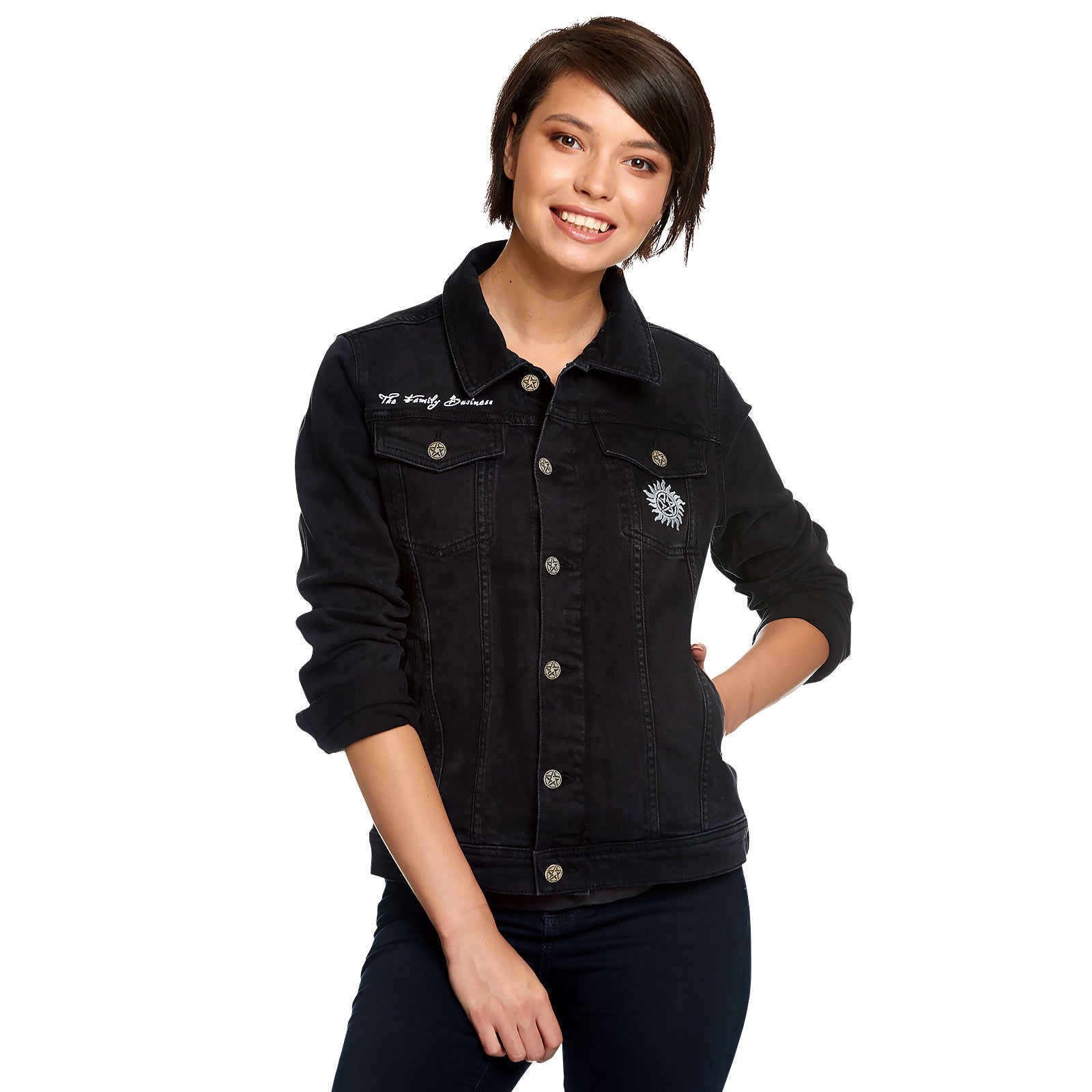 Product image Supernatural - Devil's Trap Denim Jacket Women Black