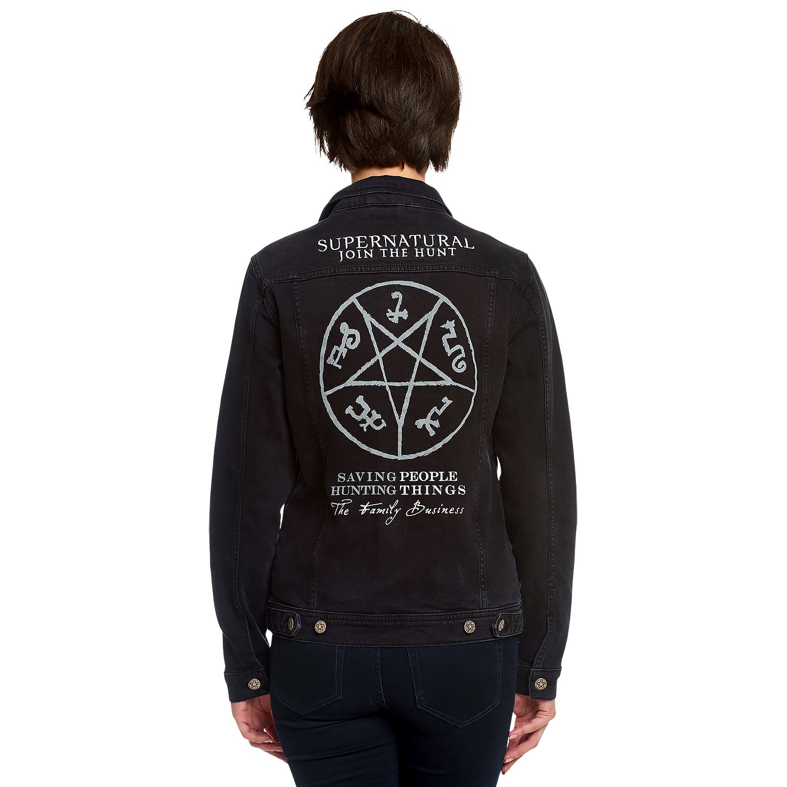 Product image Supernatural - Devil's Trap Denim Jacket Women Black