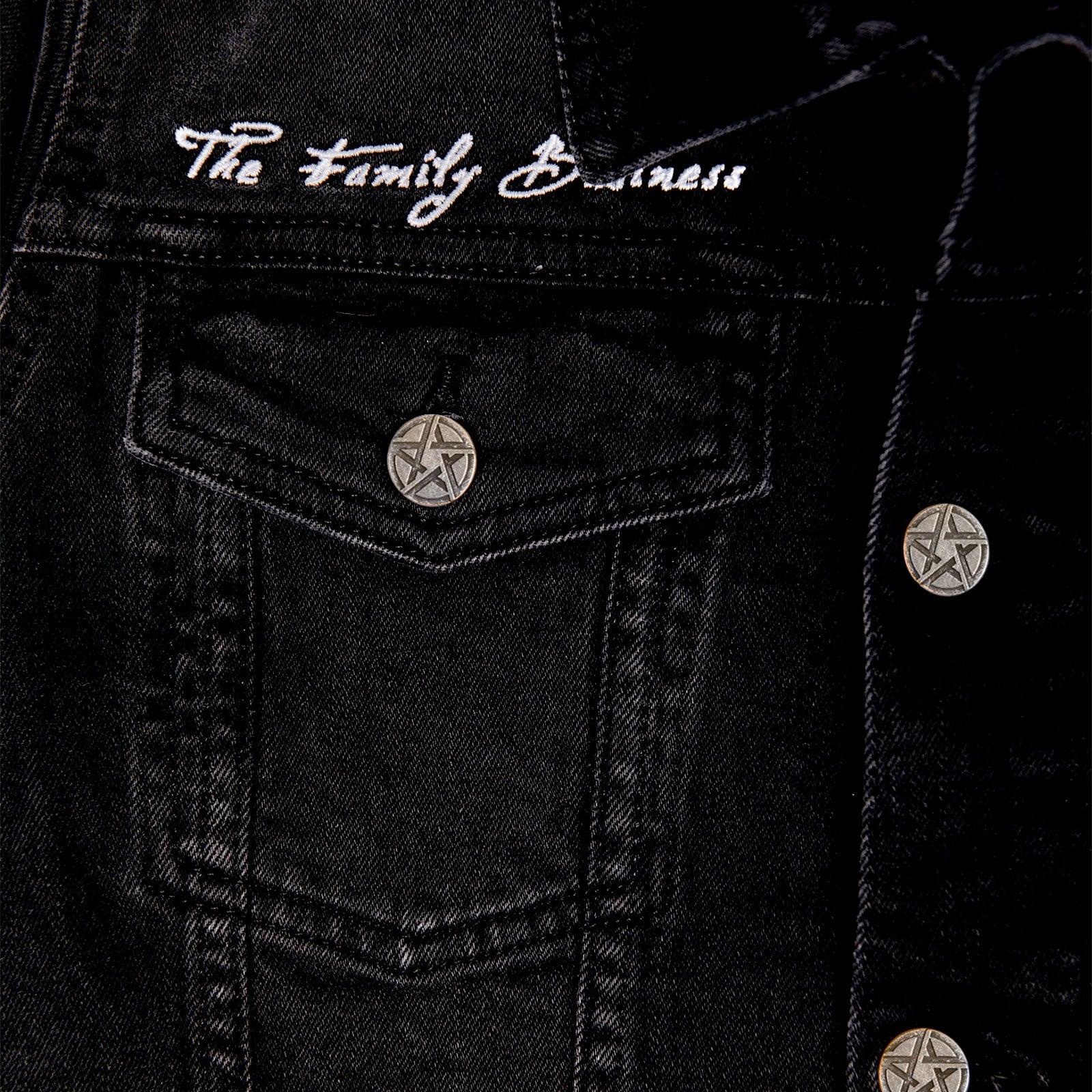 Product image Supernatural - Devil's Trap Denim Jacket Women Black