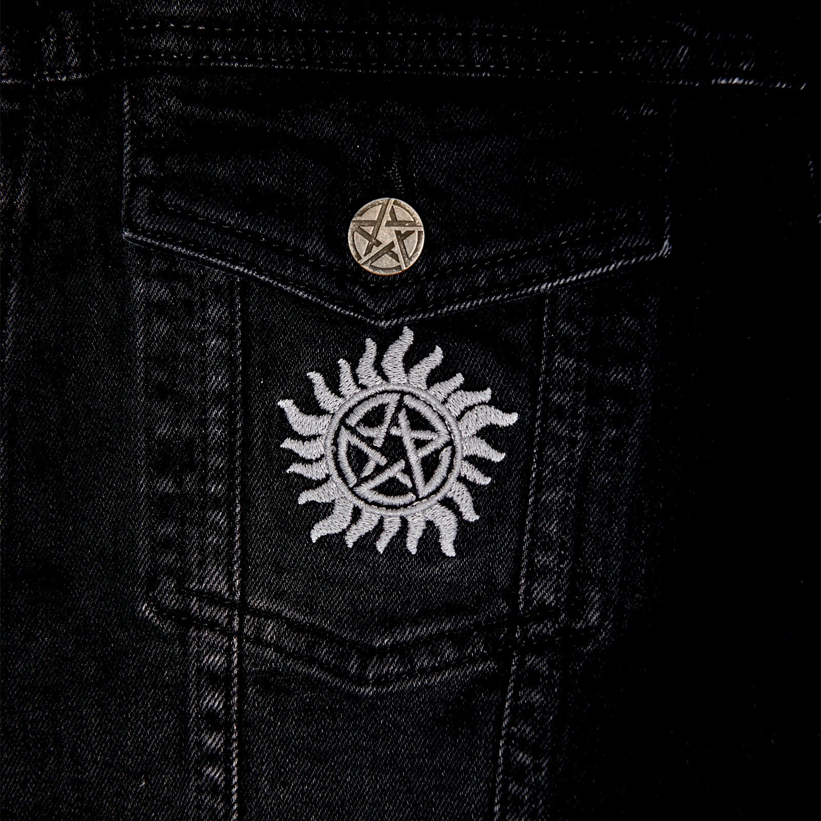 Product image Supernatural - Devil's Trap Denim Jacket Women Black