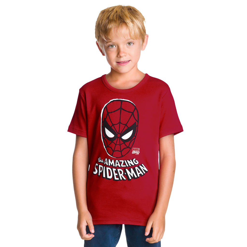 Product image Spider-Man - Face Kids T-Shirt red