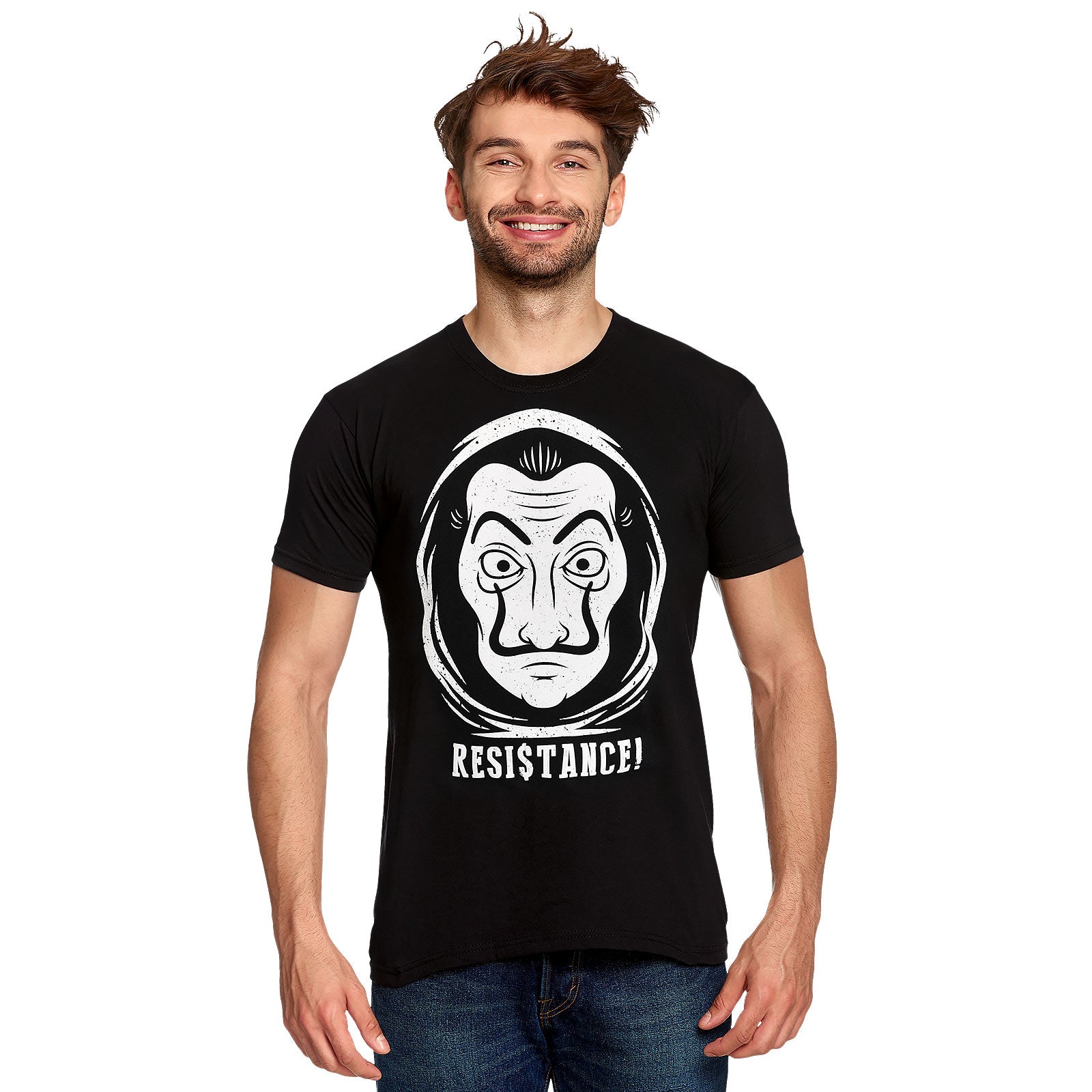 Product image Resistance T-Shirt for Money Heist fans black