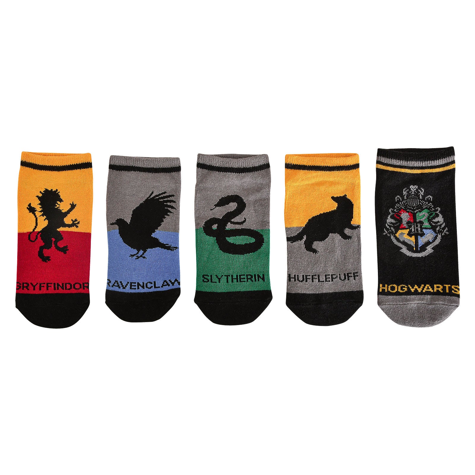 Product image Harry Potter - Hogwarts Sneaker Socks 5 Pair Set