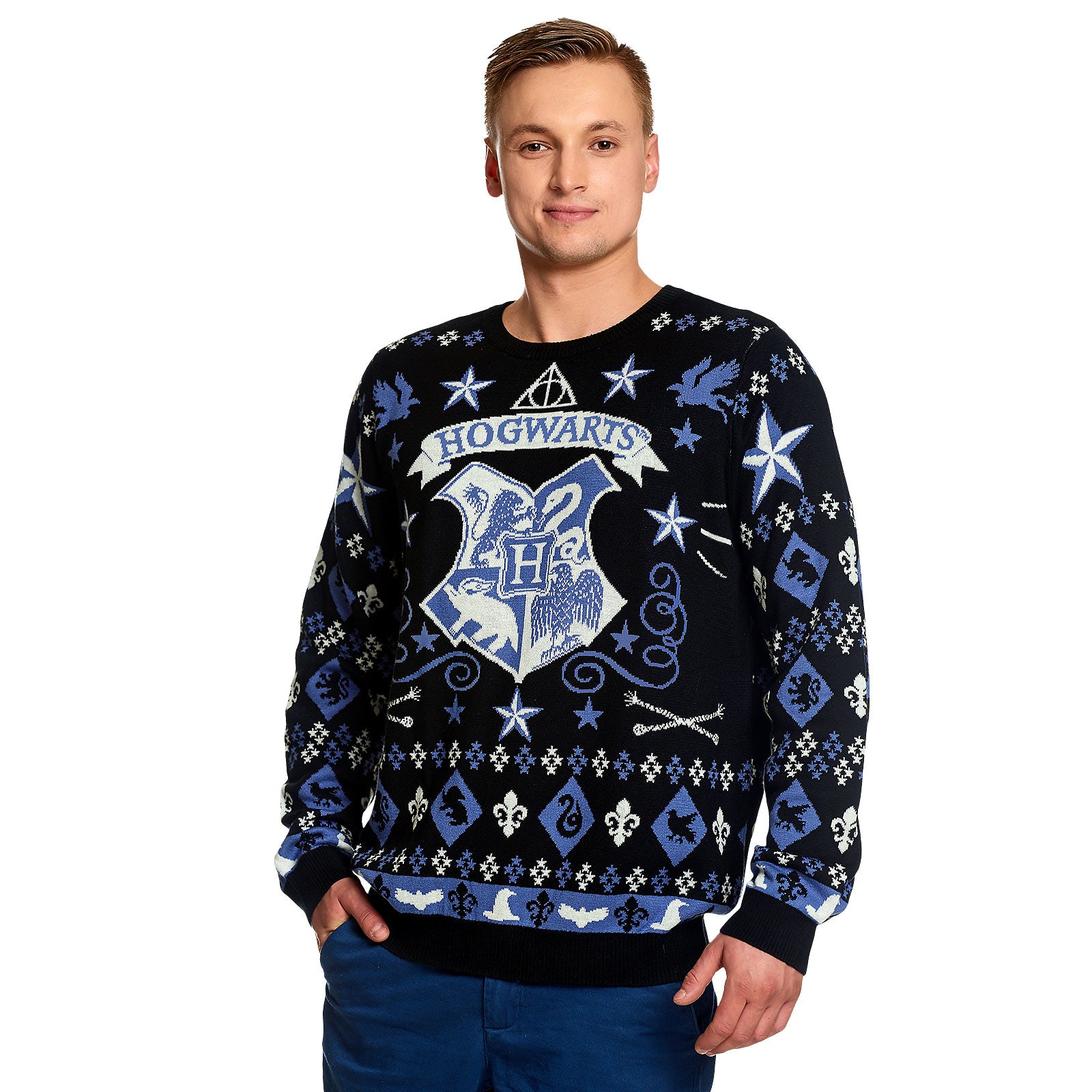Product image Harry Potter - Hogwarts Crest Knitted Sweater
