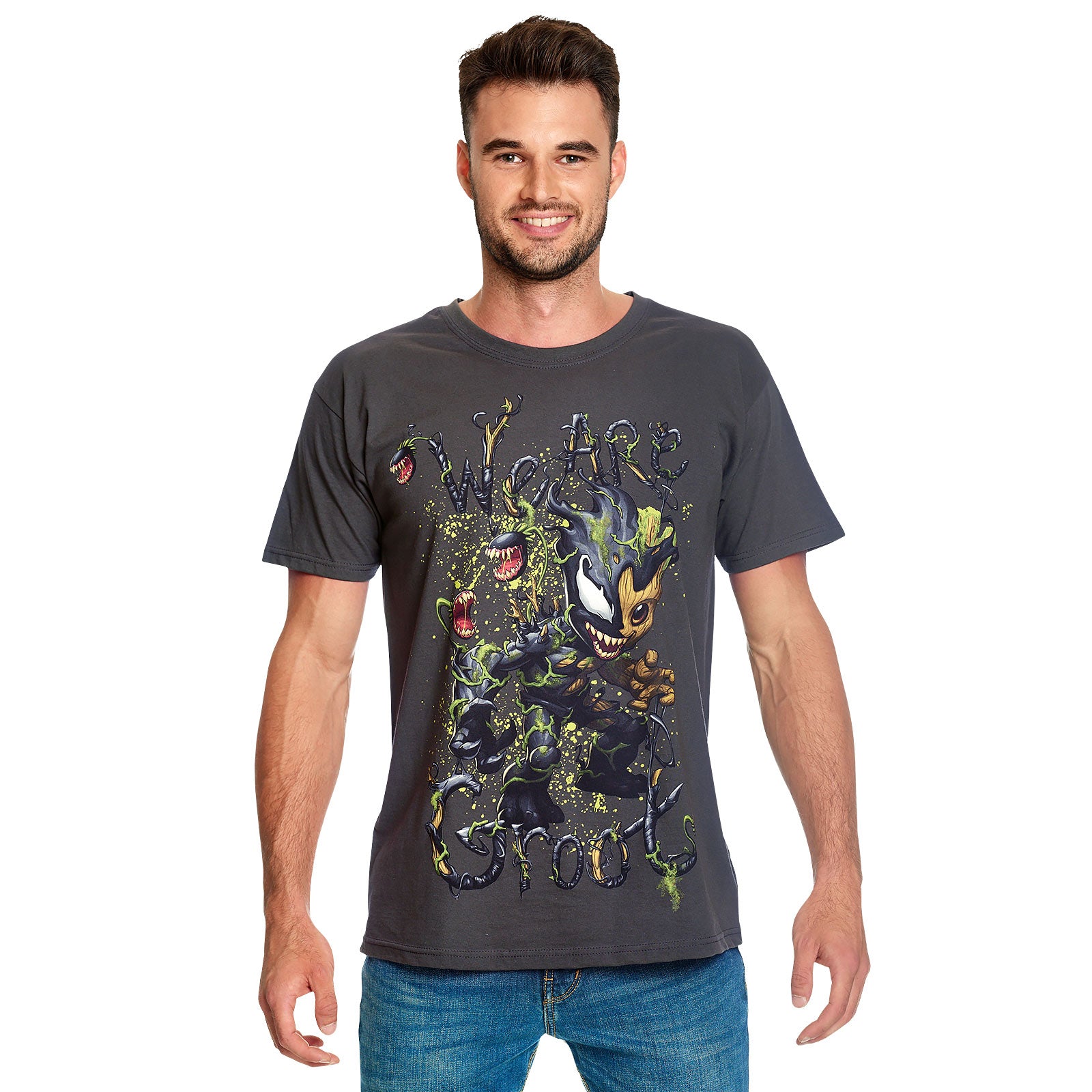 Product image Guardians of the Galaxy - Venomized Groot T-Shirt grey