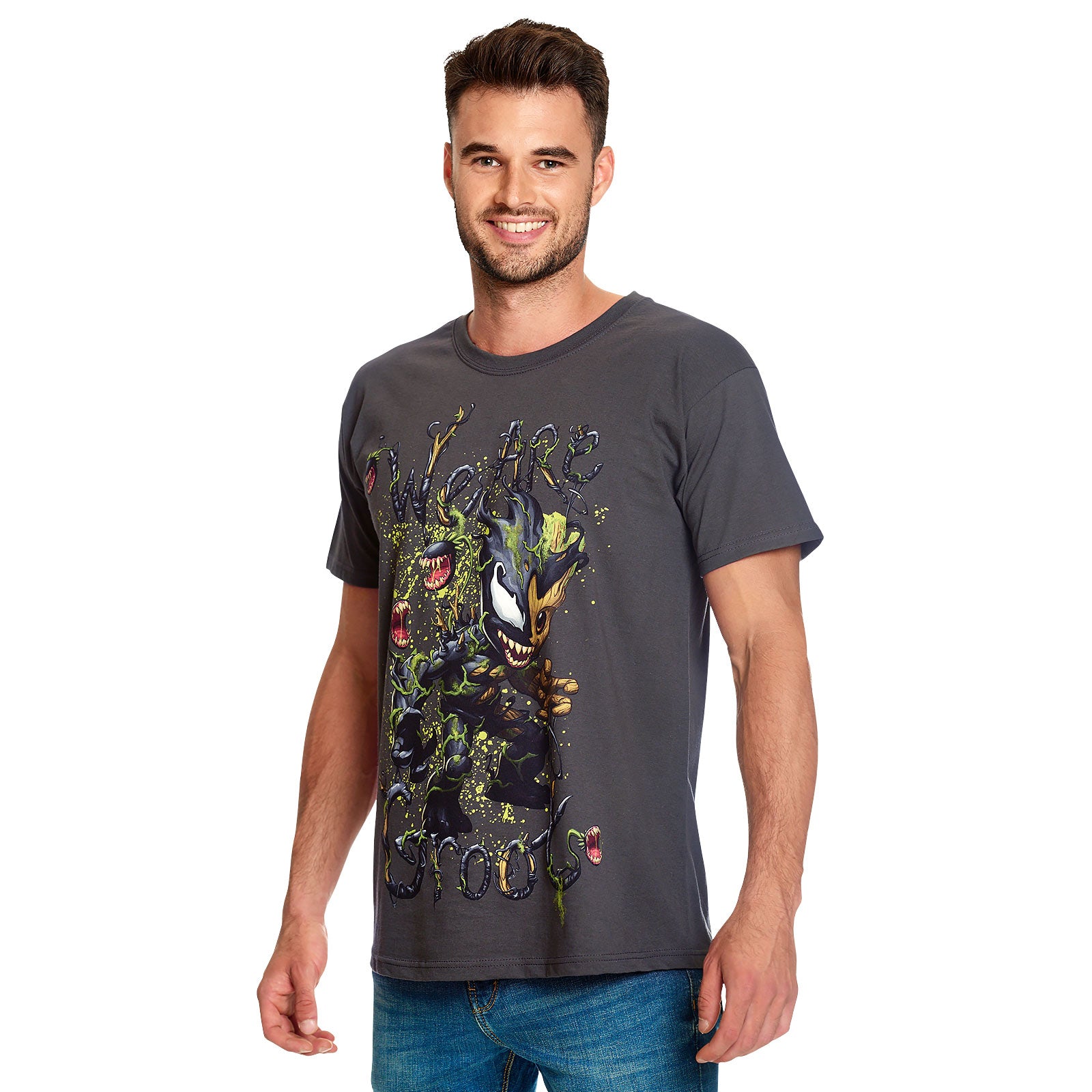 Product image Guardians of the Galaxy - Venomized Groot T-Shirt grey