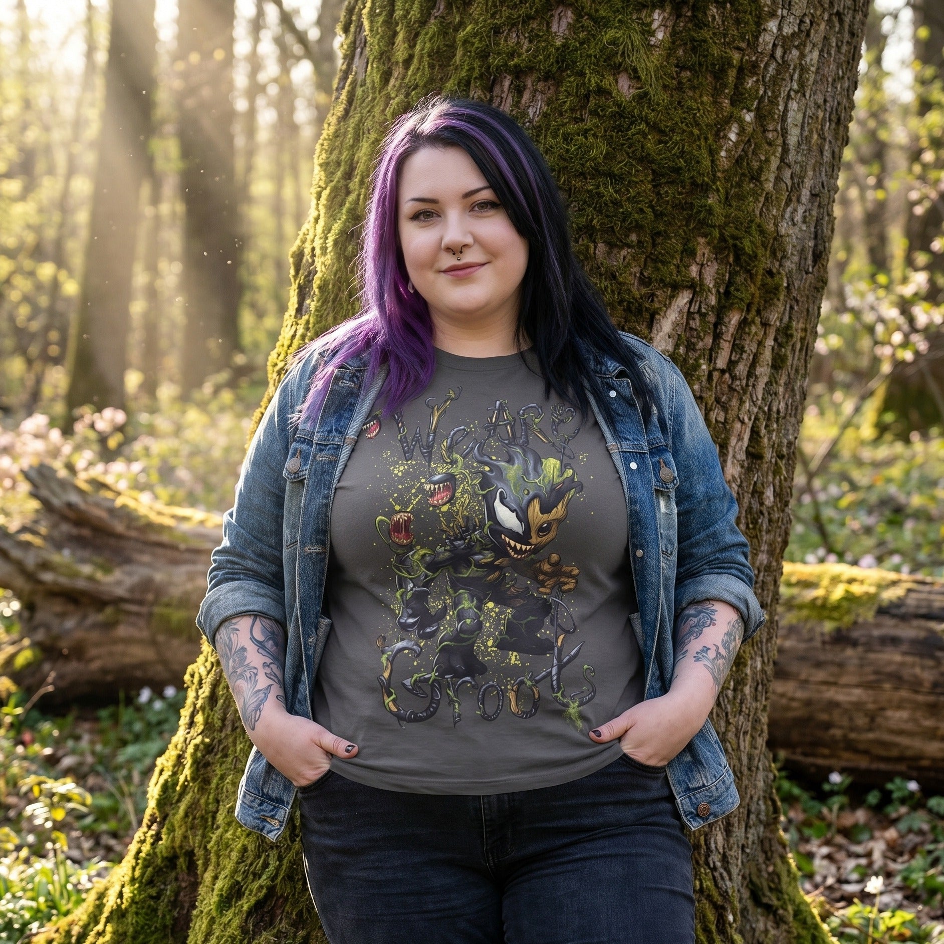 Product image Guardians of the Galaxy - Venomized Groot T-Shirt grey