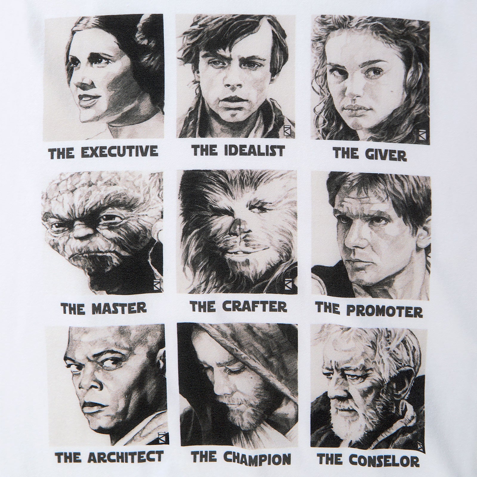 Product image Star Wars - Classic Characters T-Shirt white