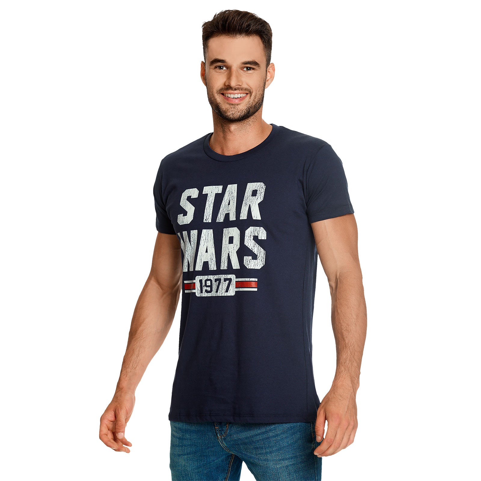 Product image Star Wars of 1977 Distressed T-Shirt blue