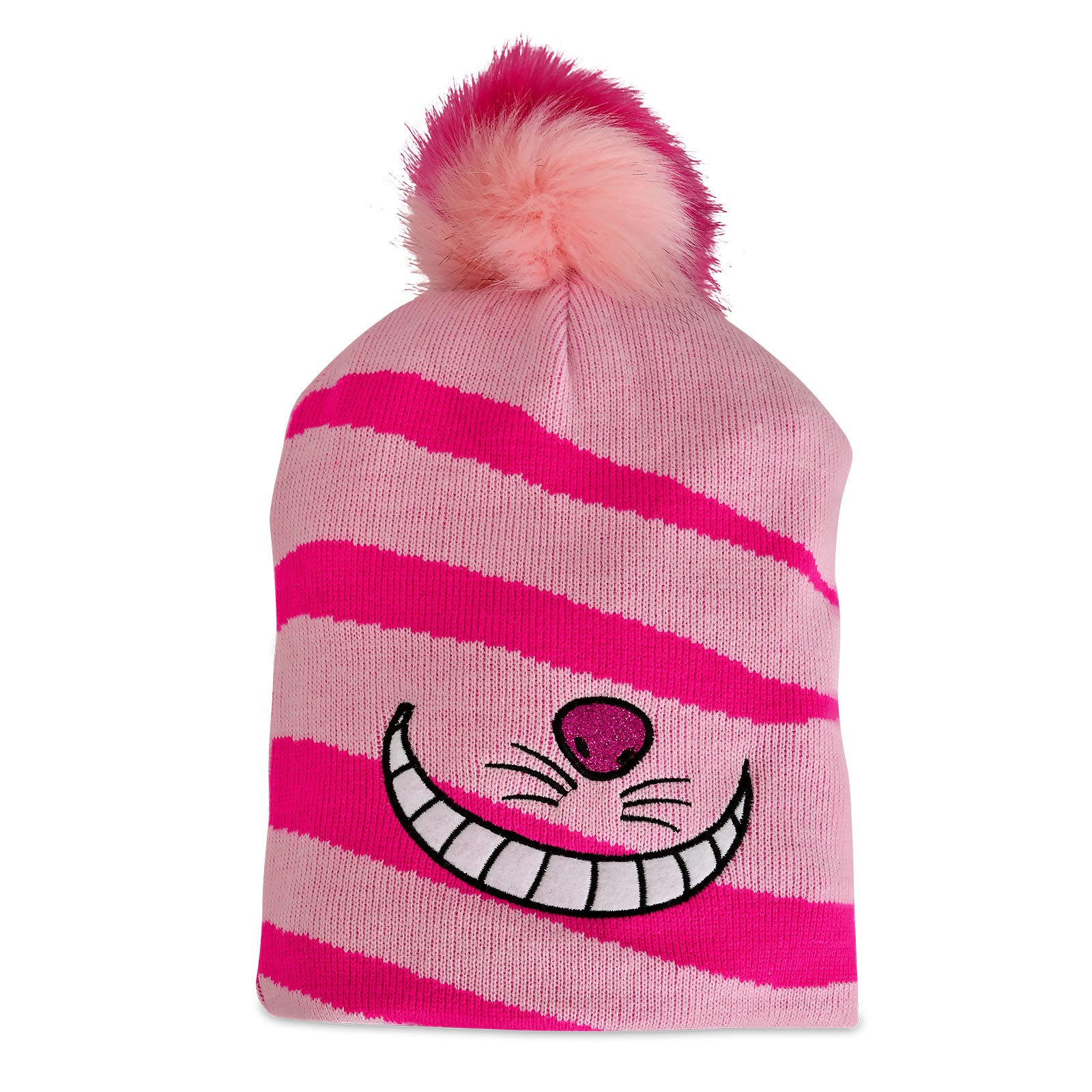 Product image Alice in Wonderland - Cheshire Cat Beanie with Pompom Pink