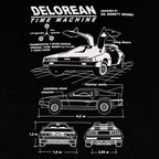 Product image Back to the Future - DeLorean T-Shirt Black
