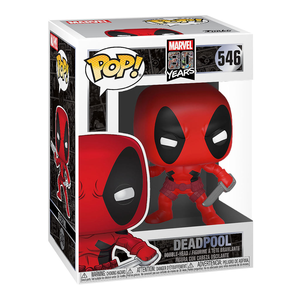 Product image Deadpool - Marvel 80 Years Funko Pop Bobblehead Figure