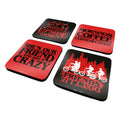 Product image Stranger Things - Phrases Coaster 4-piece Set